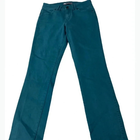 Levi’s jeans MID RISE SKINNY BLUE-GREEN VINTAGE SIZE 6 - Picture 5 of 10